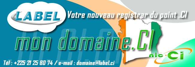 LABEL REGISTRAR DU POINT CI